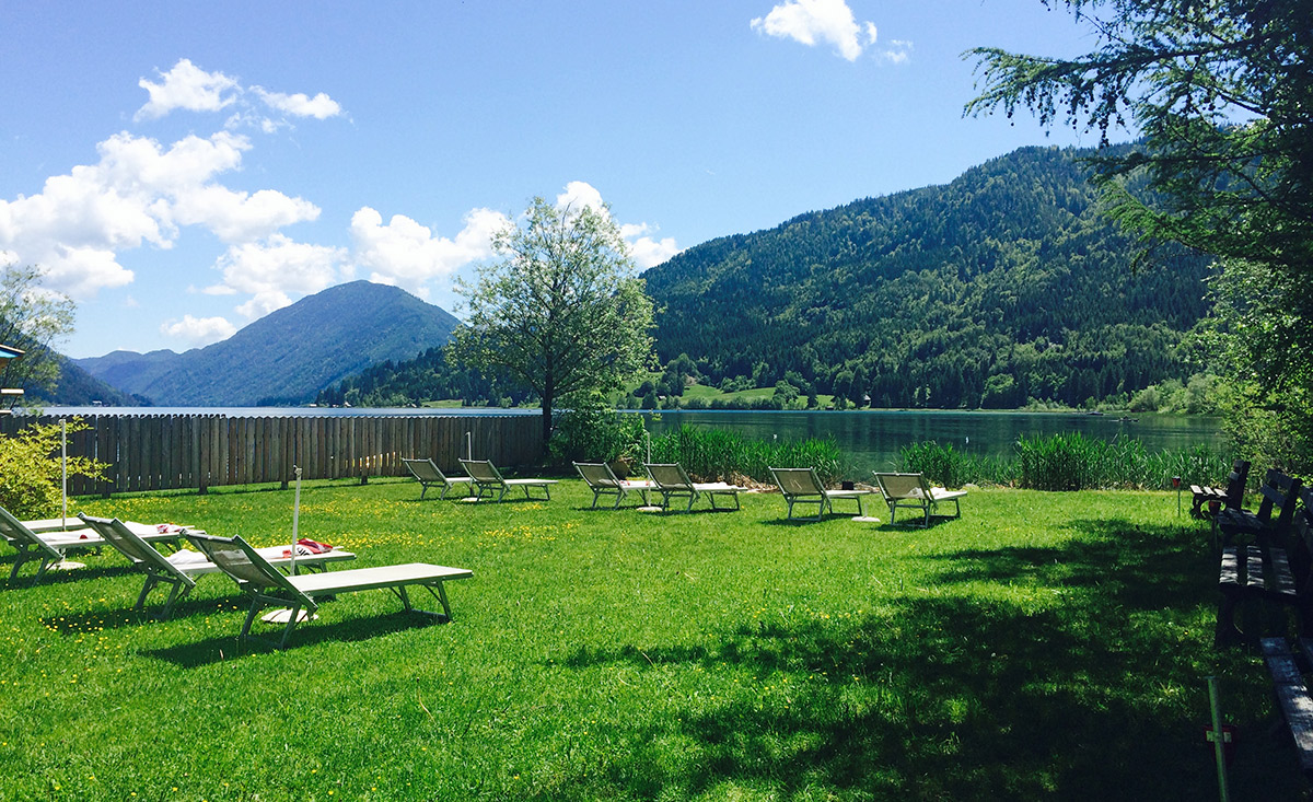 Seegarten im Lacus Hotel am See